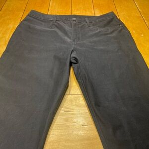Lululemon ABC Classic Fit 5 Pocket Pant Utilitech Color Black Size 34x30